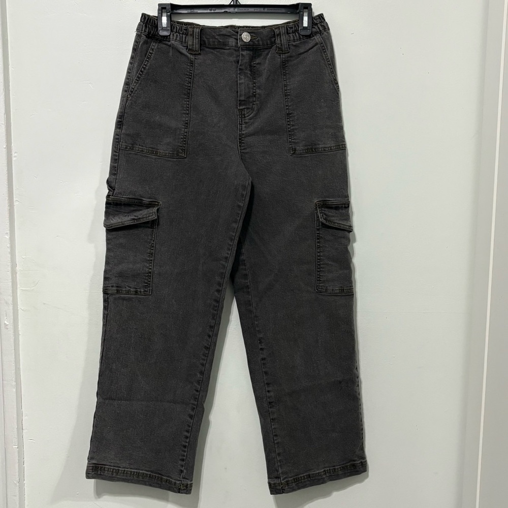 Charlotte Russe - Almost Famous Gray/Black Denim Jeans
